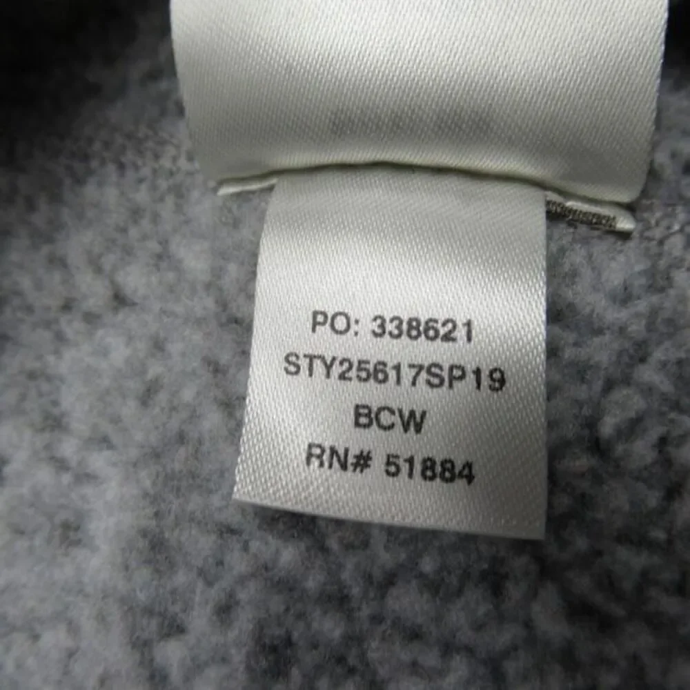 Patagonia Better Sweater Womens Small Gray Knitted Fleece 1/4 Zip‎ Pullover Logo